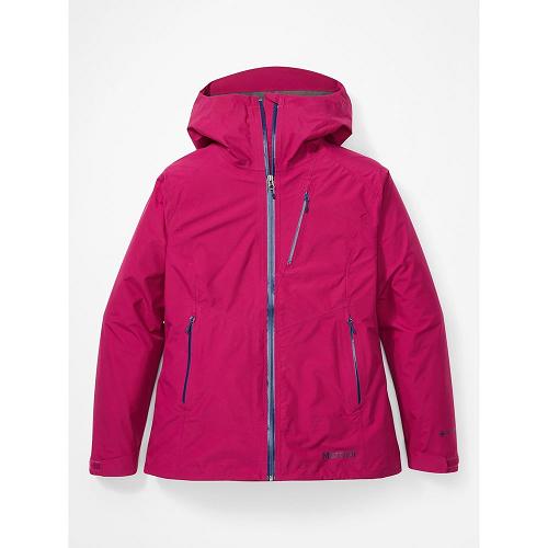 Marmot Knife Edge Jackets - Womens Rain Jacket Red CA5906731 Canada